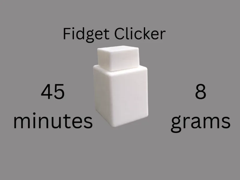 Fidget Clicker (prints with springs)