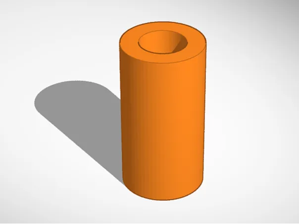 AA to C type battery adapter