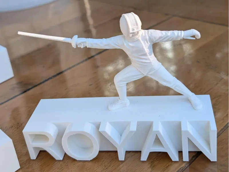 Trophée escrimeur