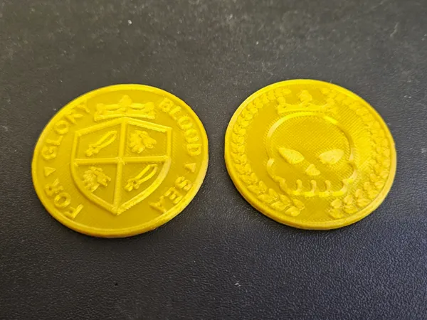 Pièce d'or de pirate — jouet