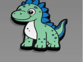 Cute Dino Desk Art 