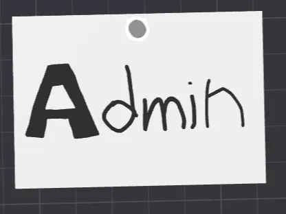 Gorilla Tag Admin Badge Keychain - Free 3D Print Model - MakerWorld