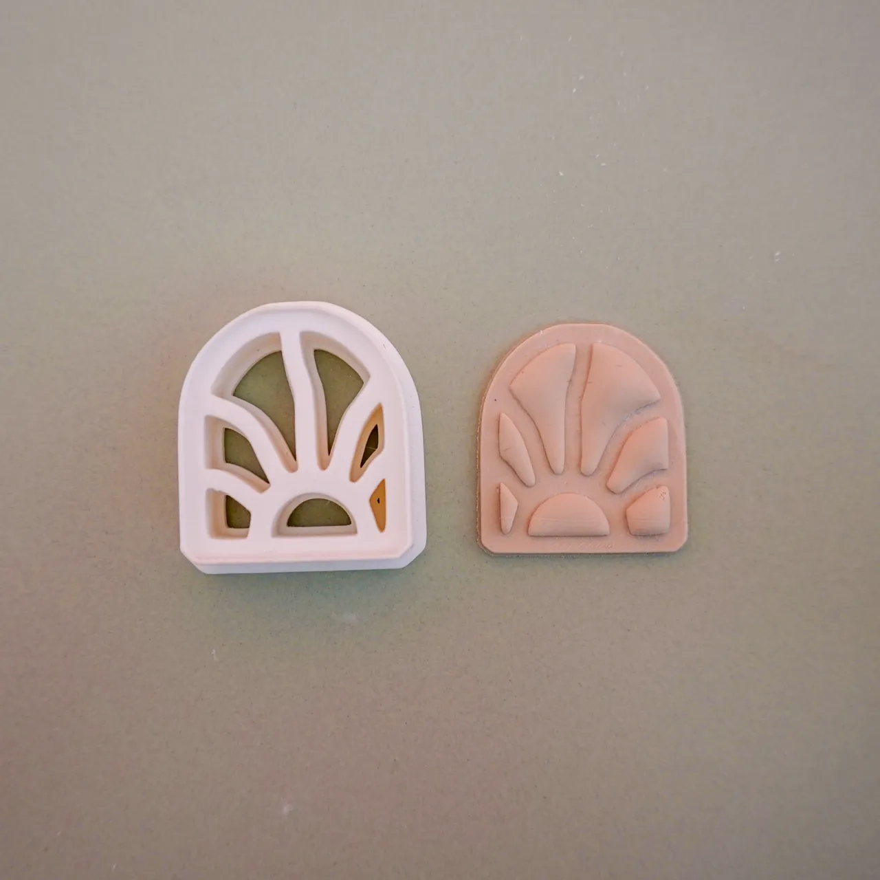 Sunrise Sunset Polymer Clay Cutter For Earrings view 3
