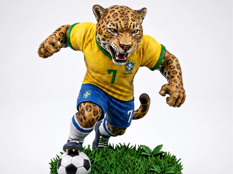 2026 Football World Cup Mascot Brazil Jaguar