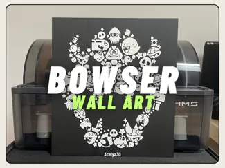 Bowser Wall Art
