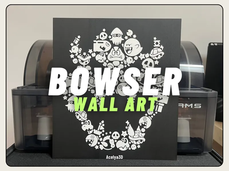 Bowser Wall Art