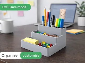 Office Desk Organizer - Parametric