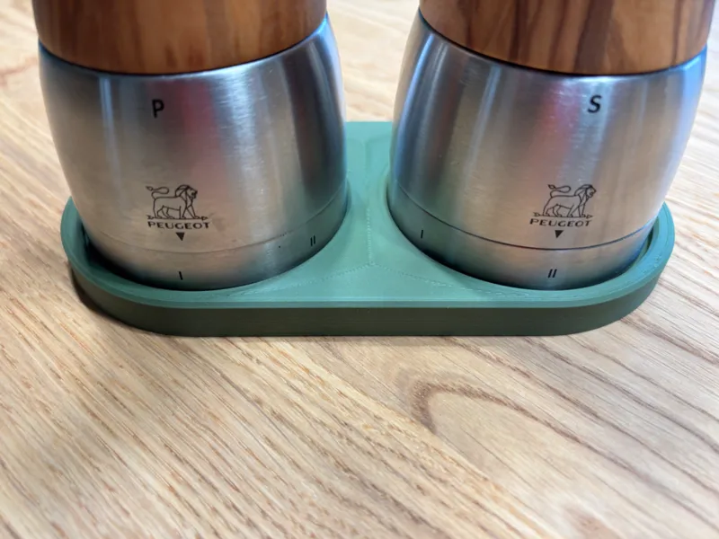 Salz und Pfeffer Untersetzer Peugeot Madras 65mm