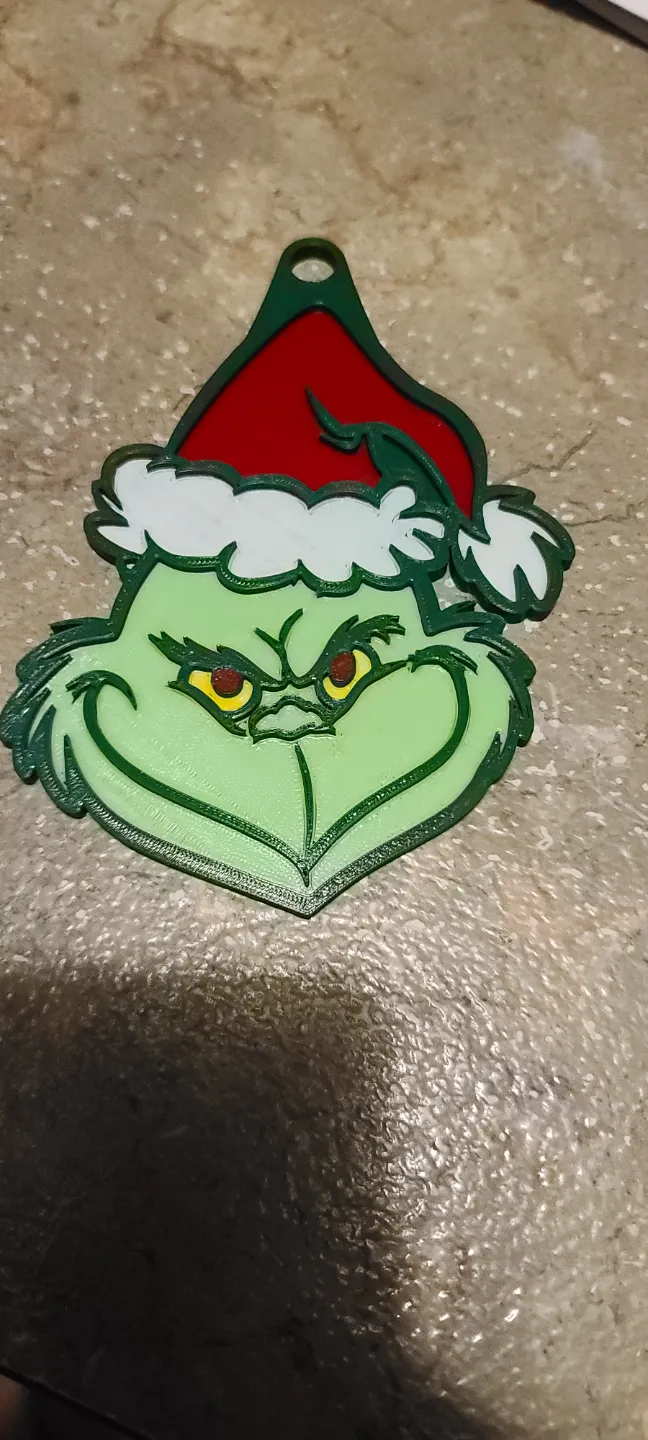 Grinch Christmas Ornament