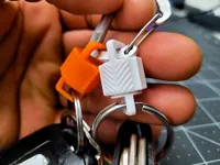 Swivel Keychain 360