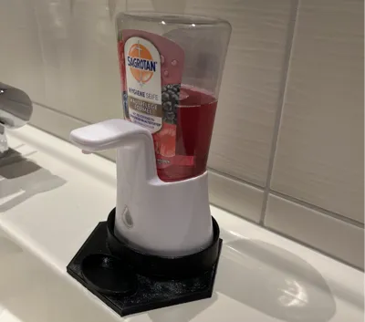 Drip tray for Sagrotan soap