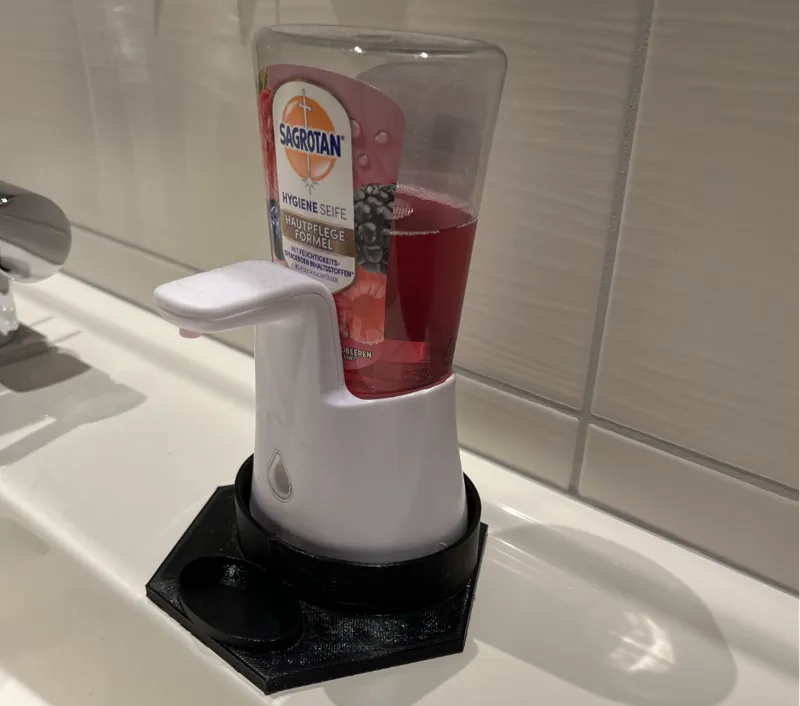 Drip tray for Sagrotan soap