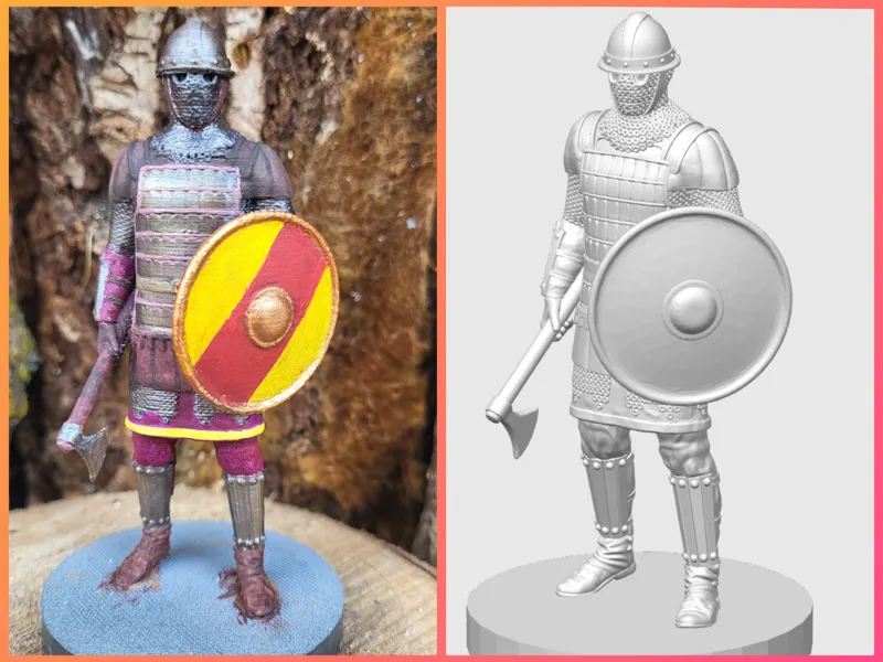 Varangian Guard - medieval soldiers of Byzantium