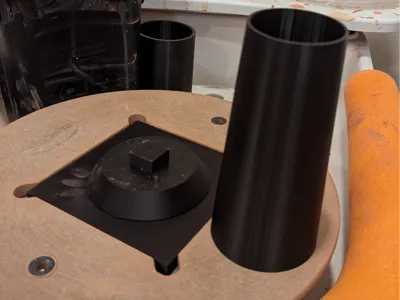 Tumbler pottery form