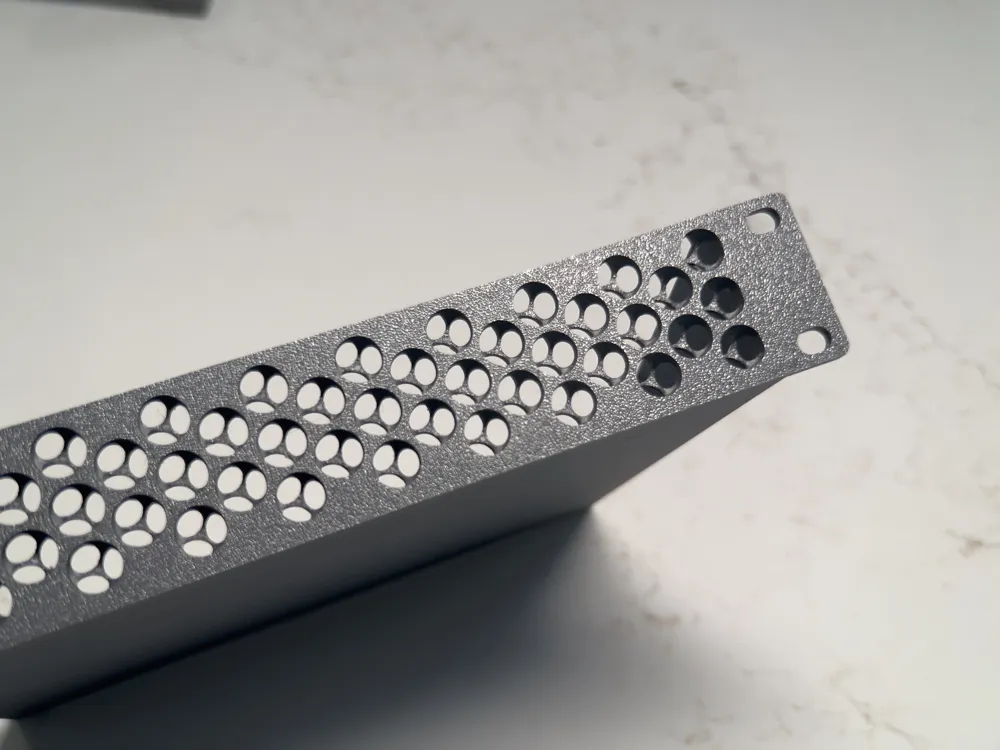 Mac Mini 10 inch rack shelf by Owen MakerWorld: Download Free 3D Models