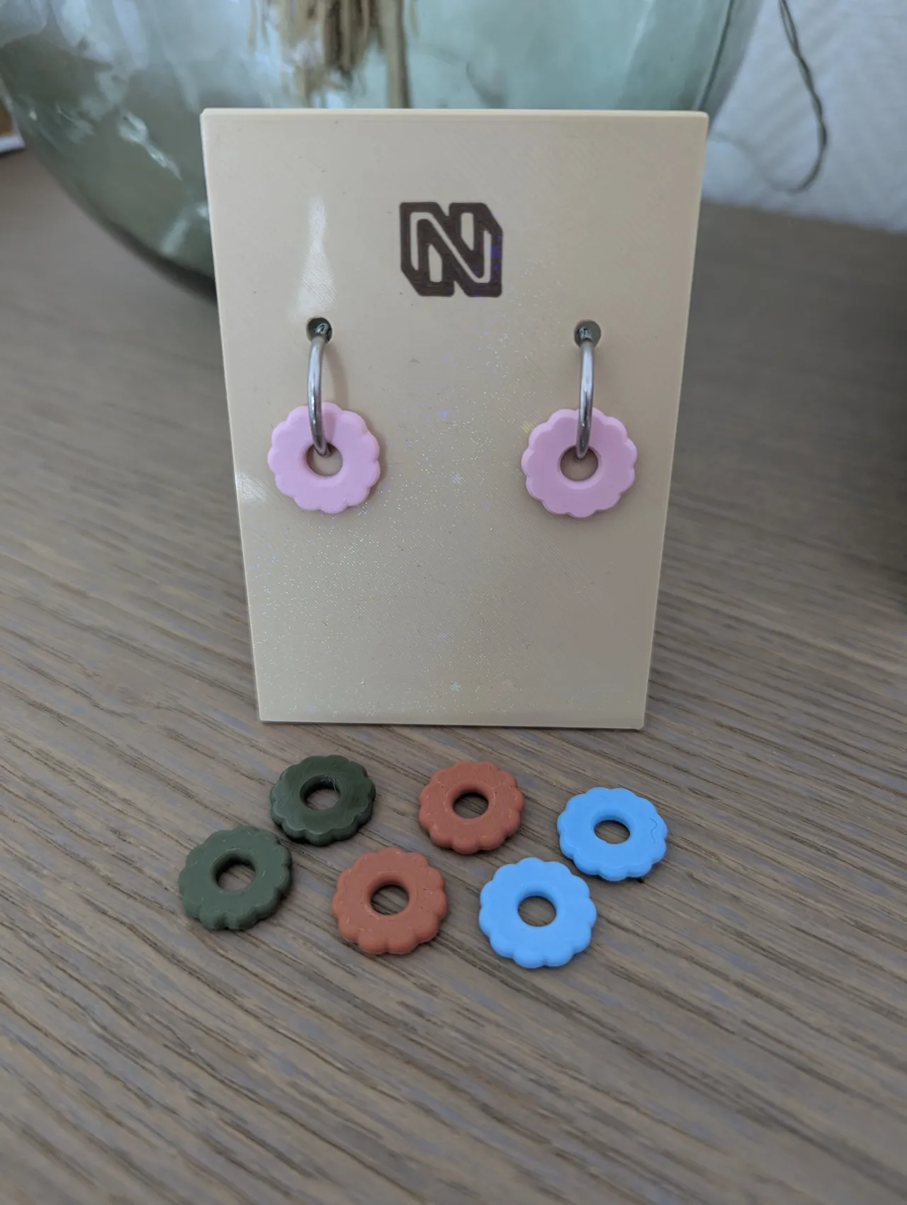 Flower Earrings view 3
