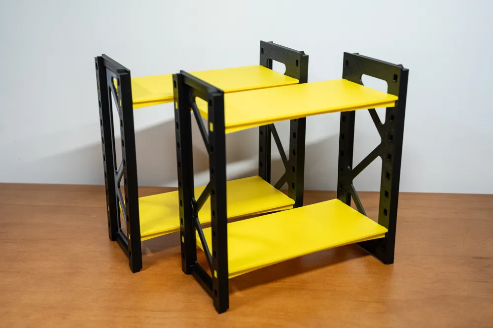 height-adjustable shelf for A1 mini - Free 3D Print Model - MakerWorld