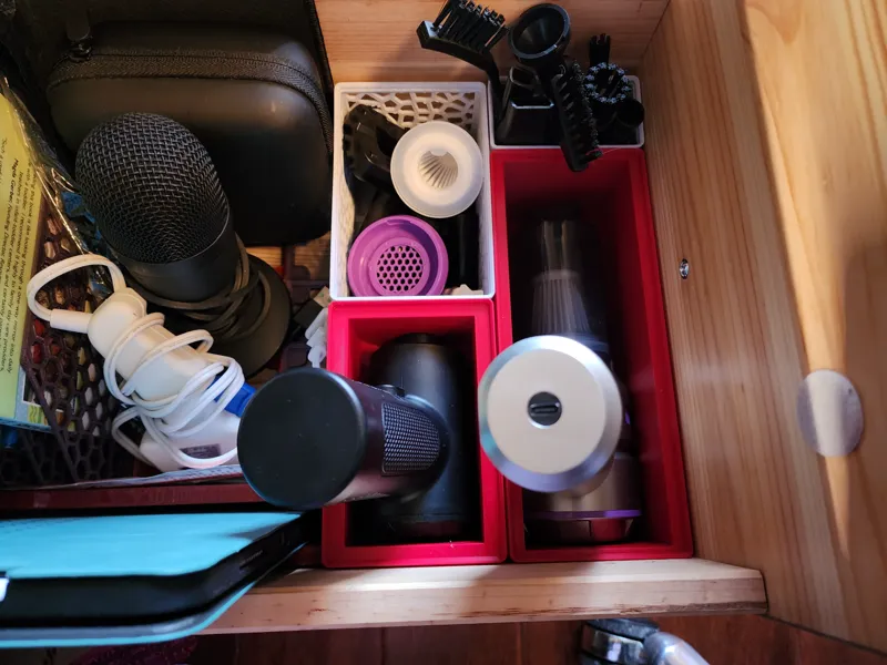 Gridfinity Portable Vacuum/Blower holder