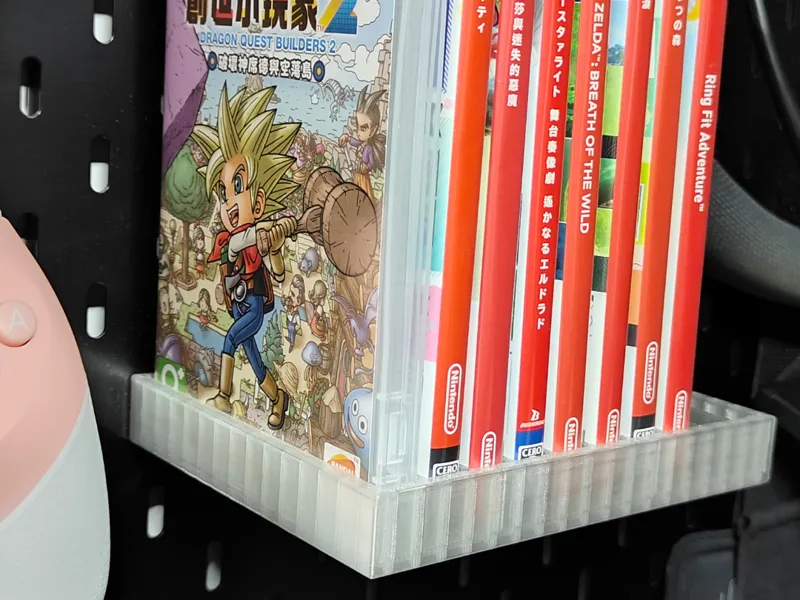 switch卡带架 适配1.2mm厚金属洞洞板 