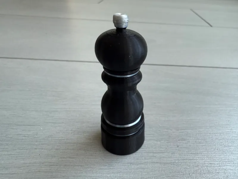 Round marker for critter kitchen, peppermill