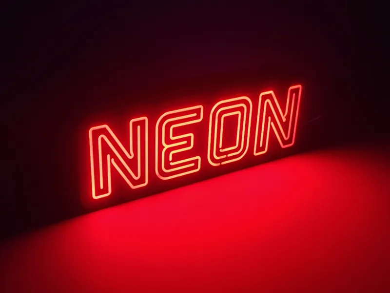 Neon Lightbox