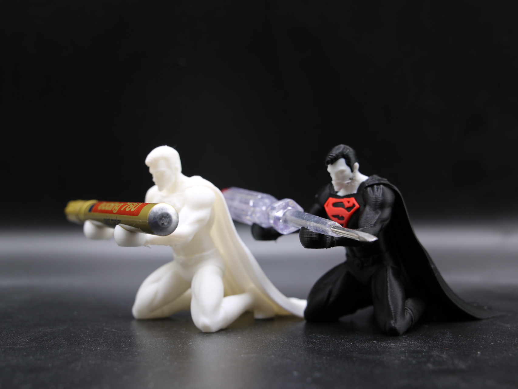 Man of Steel Superman Warrior Desk Buddy Penholder