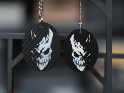 Alex Terrible mask keychain
