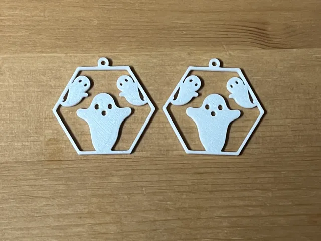 ghost earrings