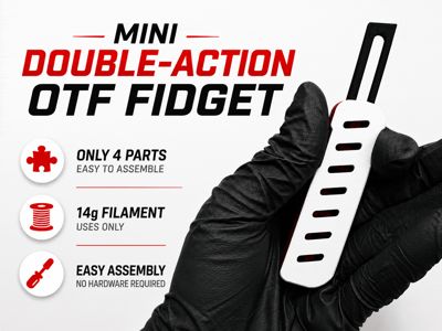 Mini Double-Action OTF Fidget