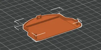 PSP 2000/3000 Extended Battery Cover
