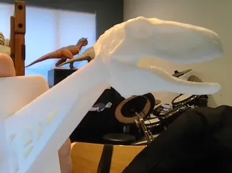 Velociraptor Hat Hook
