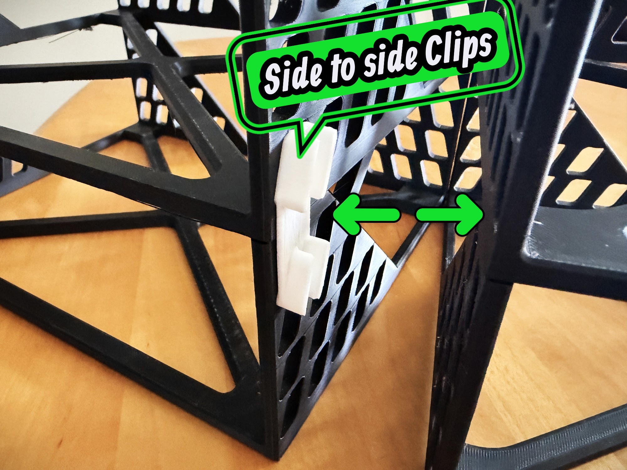 Miniatura 3 do modelo 3D Filament storage stack Bambu boxes stackable trays