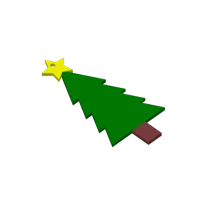 AMS v0.1 3 Colour Xmas Tree
