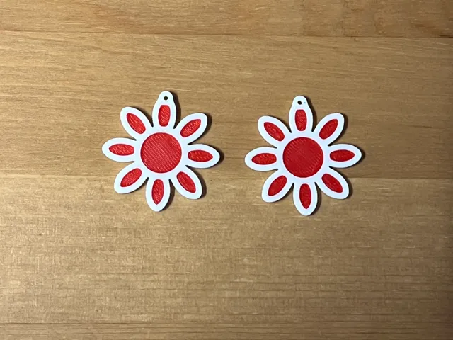 flower earrings