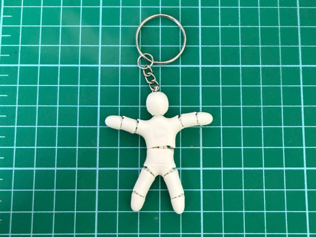 Meccha Chameleon - Flexi Keychain 