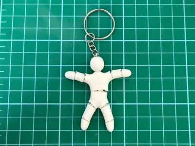 Meccha Chameleon - Flexi Keychain