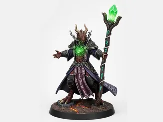 Sorcerer Dragonborn Male D&D Miniature (45mm)