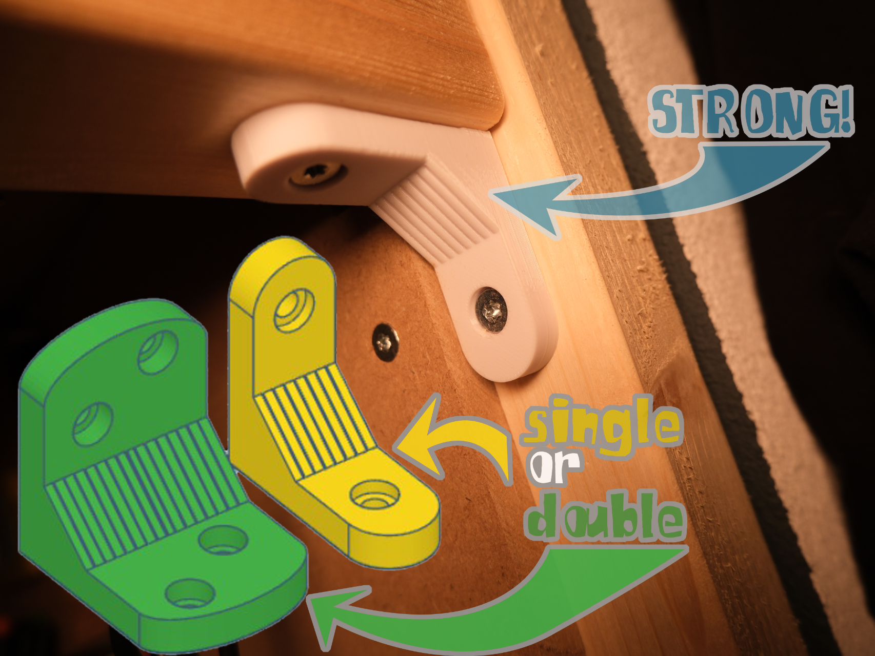 Industrial Strength Gusseted Brackets