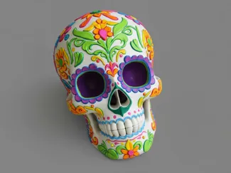 Decorative Sugar Skull