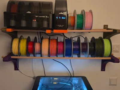 AMS and spool holder