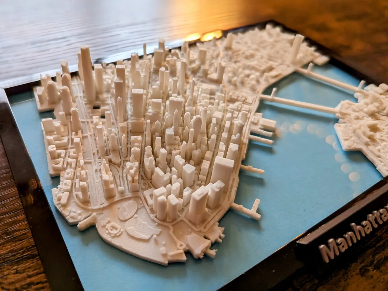 New York City Lower Manhattan 3D Miniature view 4