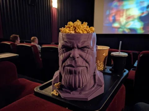 Caja o estuche: Thanos Popcorn Bucket – Avengers: Endgame Encore — referencia de MakerWorld