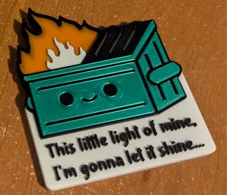 Dumpster Fire Magnet