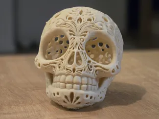 Halloween skull lantern - Dia de los Muertos