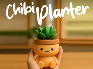 Chibi Succulent Planter Buddy