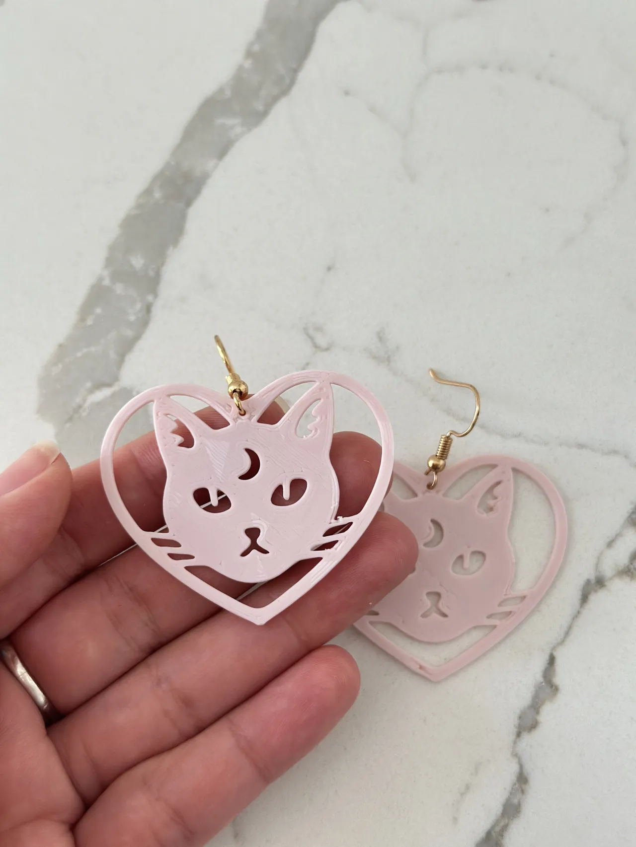 Cat Earrings view 2