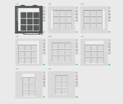 Husky 52" 2 Drawer Gridfinity for A1 Mini (Fixed)