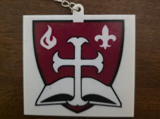 St. Cletus School Keychain