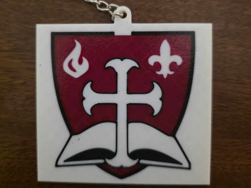 St. Cletus School Keychain