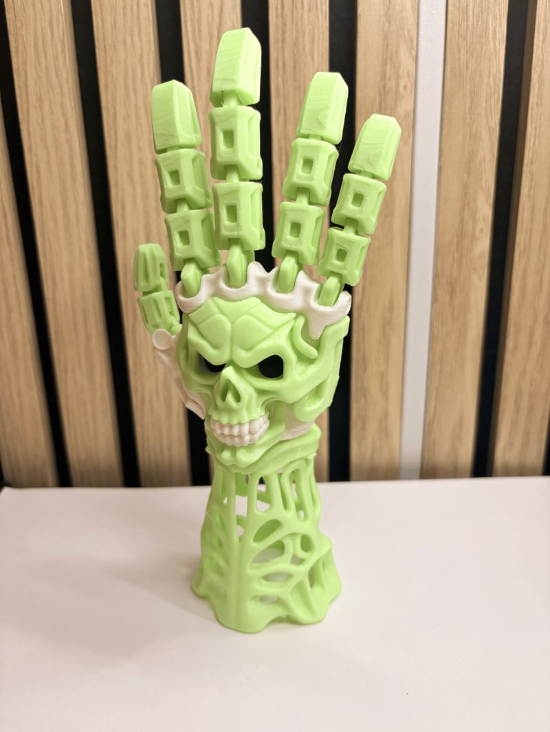 Hand SKULL BIOMECANIQUE Articulated